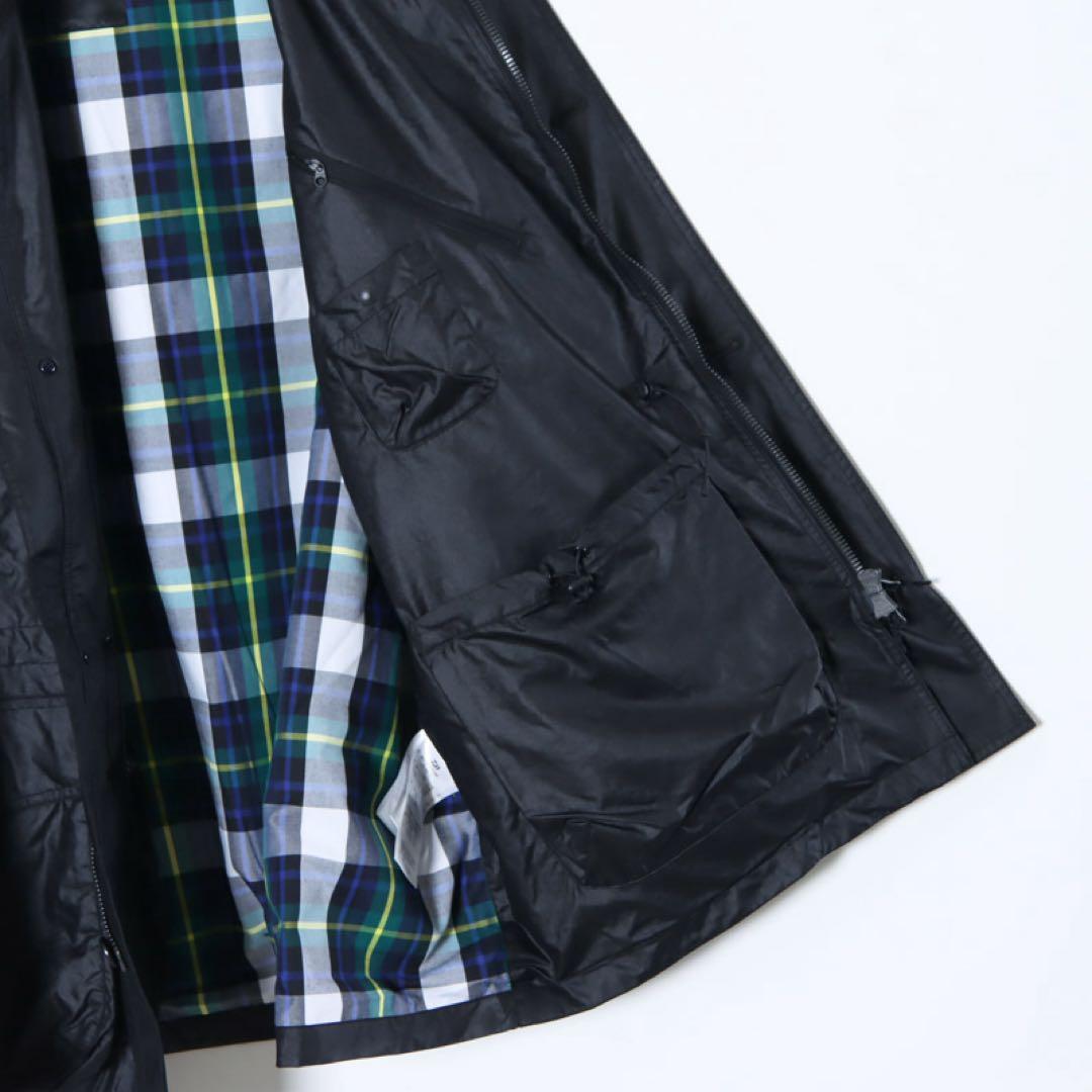 TECH BRITISH HUNTER COAT ブラック バブアー