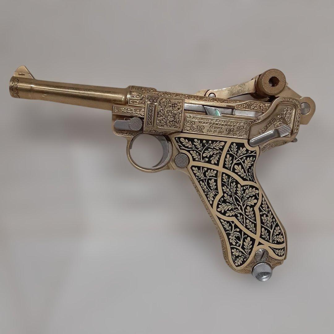 ACG ゴールド ルガー P08 ゲーリングルガー モデルガン　0201-013