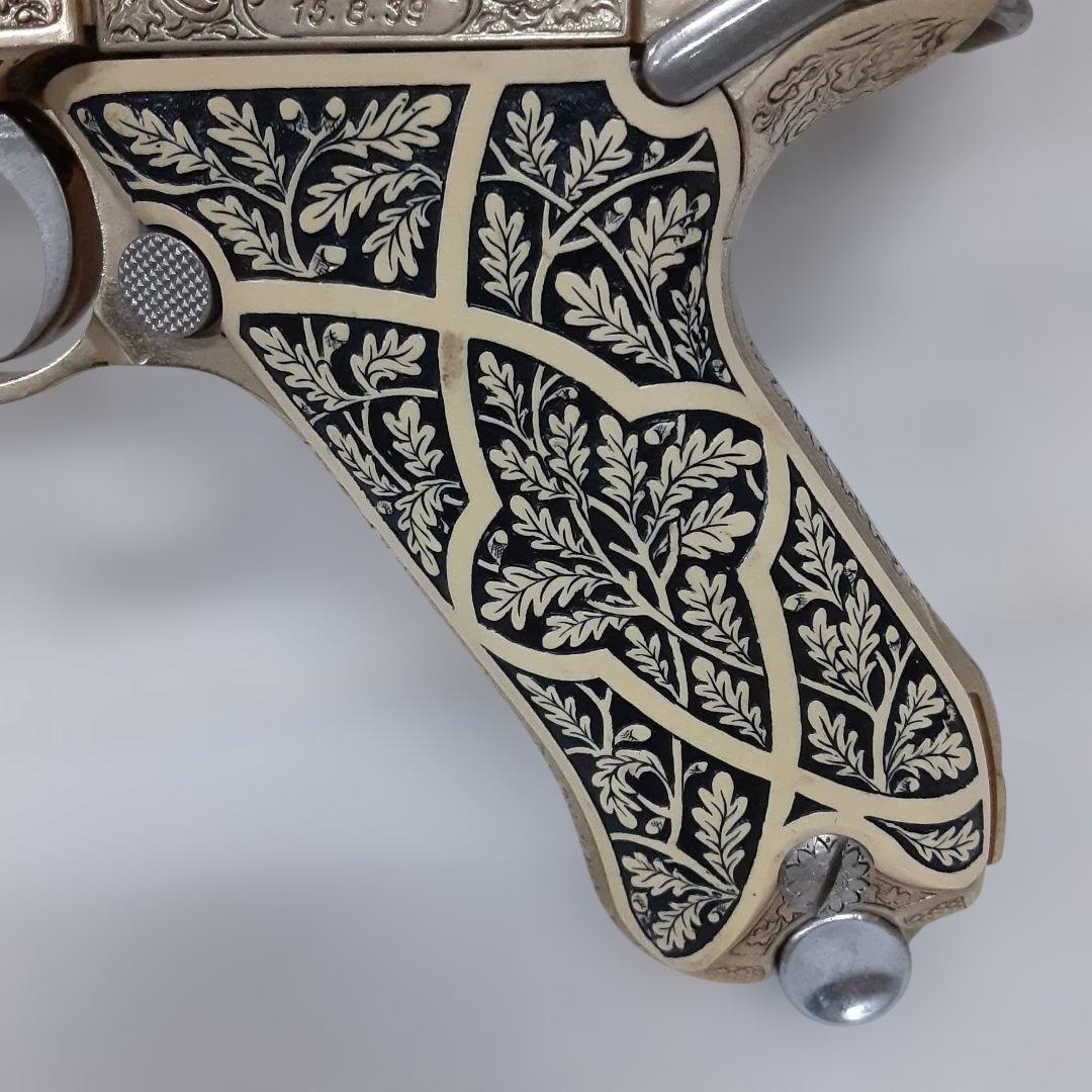 ACG ゴールド ルガー P08 ゲーリングルガー モデルガン　0201-013