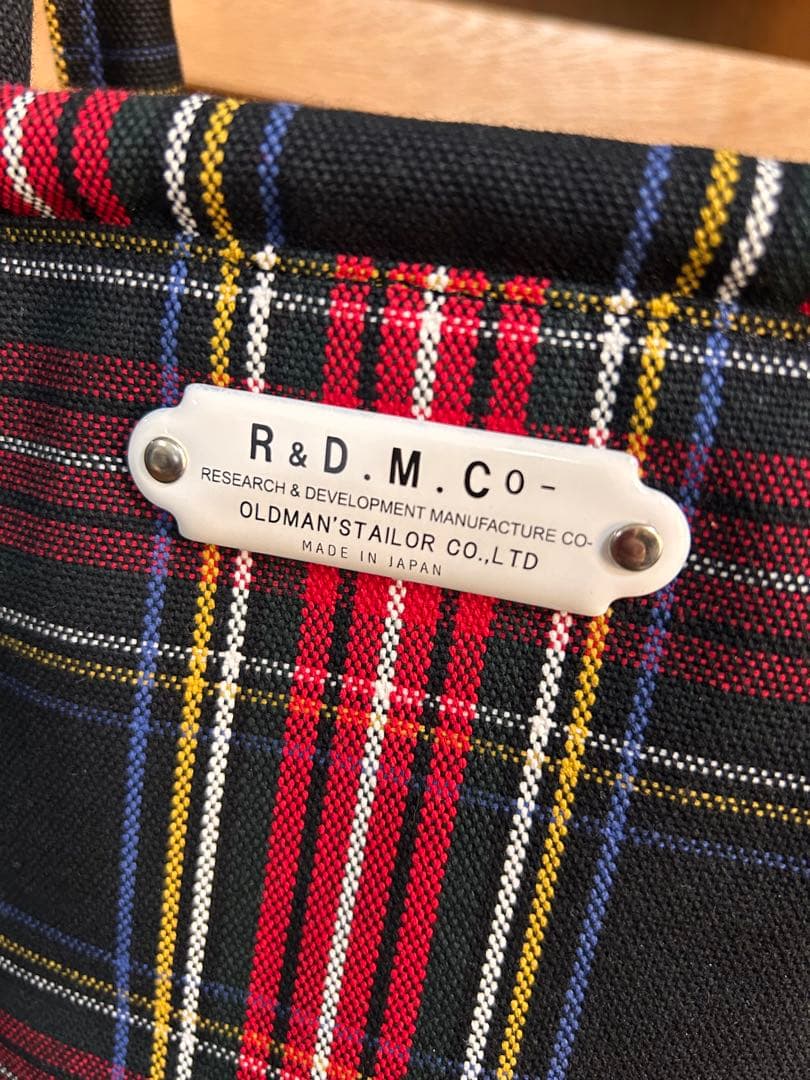 R＆D.M.Co- オールドマンズテーラー　マルシェバッグ