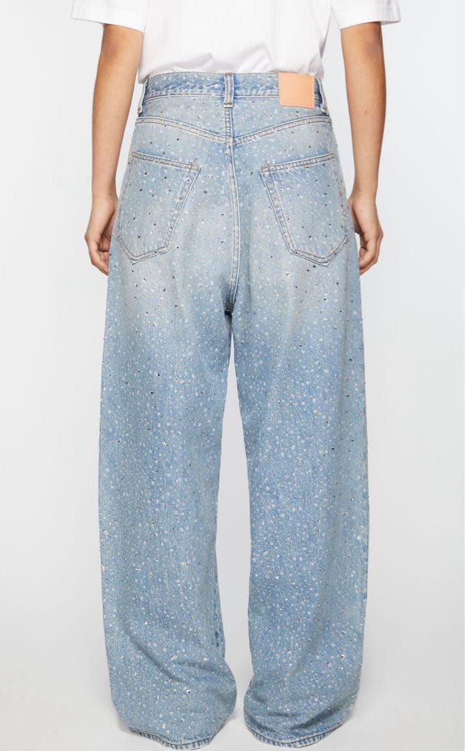 acne studios 2023F Vegas スーパーバギー　ジーンズ