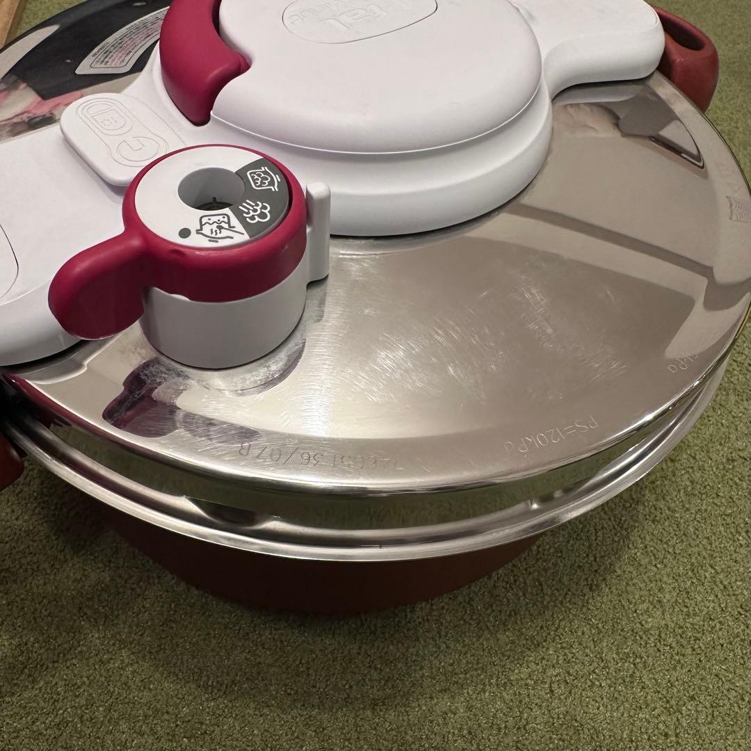 T-fal ティファール　圧力鍋　クリプソ ミニット デュオ ルージュ 5.2L