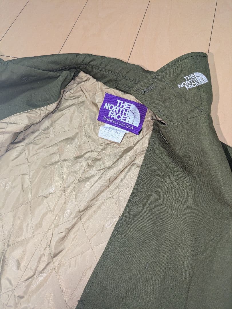 未使用 NORTH FACE BEAMS別注 ステンカラーコートM オリーブ