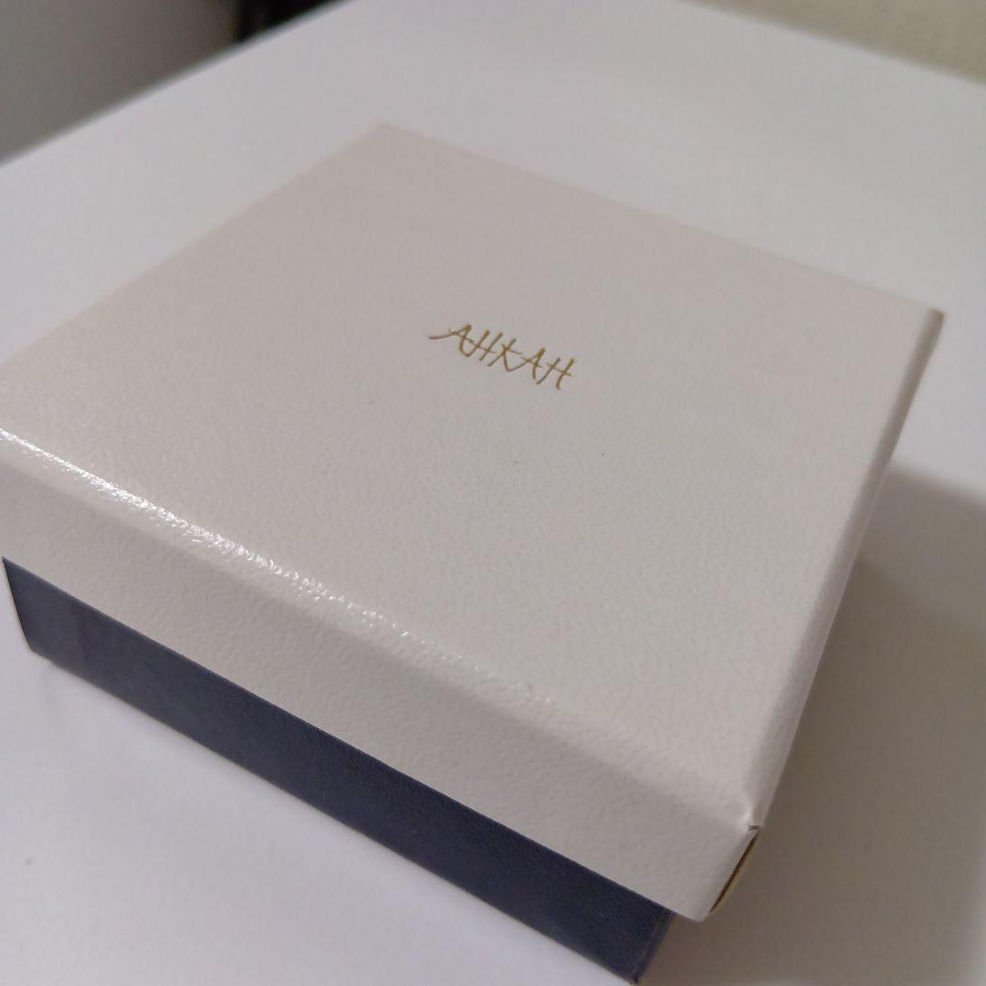 AHKAH キラキラ　ブレスレット　K18YG　18金　K18イエローゴールド