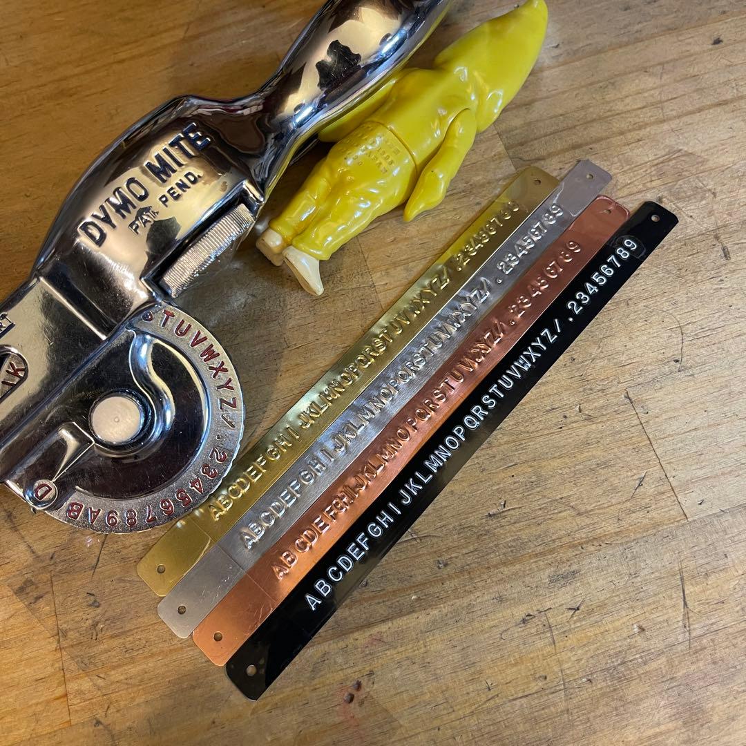 ■製品保証■【機関良・美品】ダイモ テープライター M-3 DYMO 18010