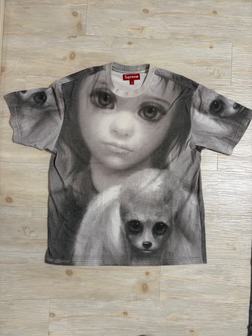 supreme マーガレットキーン　tシャツ punkandyo