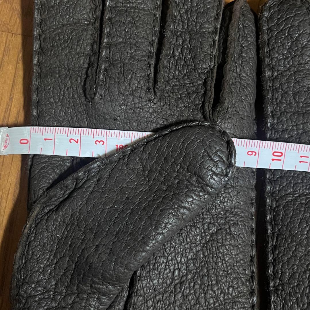 BEAMS取扱 CARIDEI ペッカリーグローブ ウールライニング イタリア製