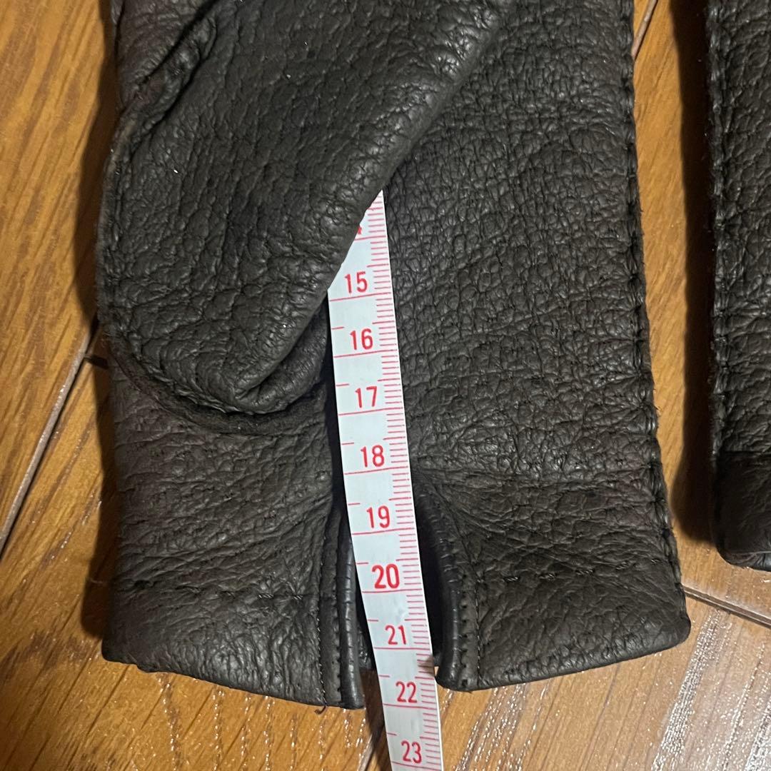 BEAMS取扱 CARIDEI ペッカリーグローブ ウールライニング イタリア製