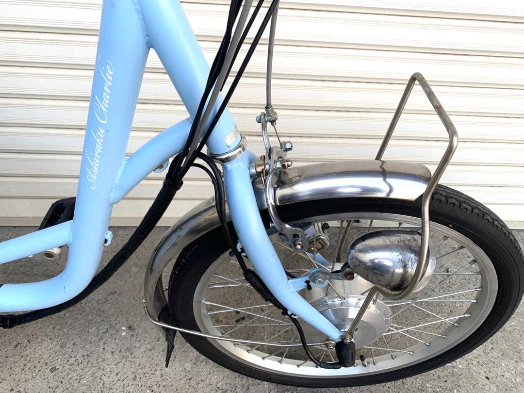 送料無料 AshirakuCharlie電動アシスト三輪自転車 動作確認済