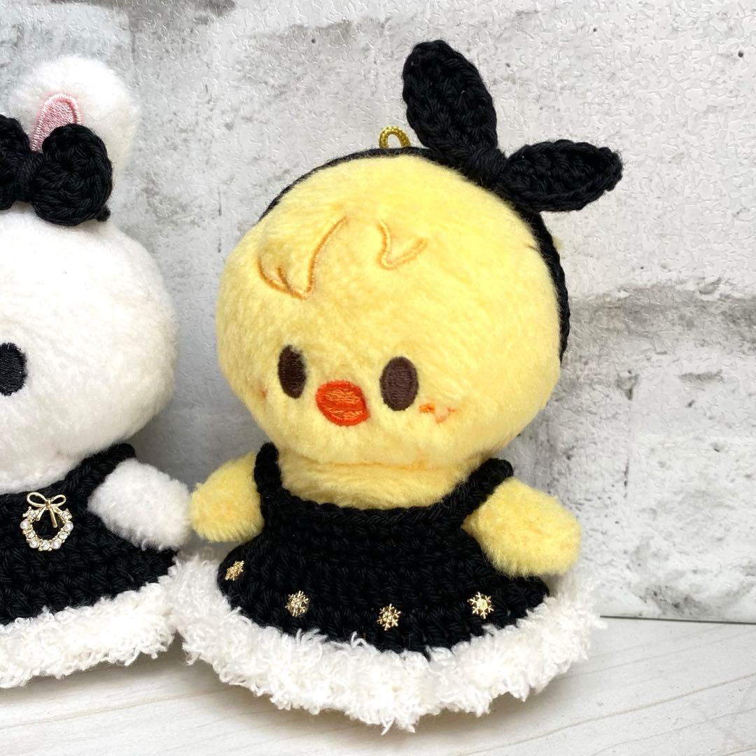 SKZOO 10cm 服 クリスマスワンピース＋リボンセット