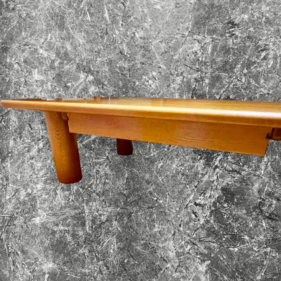 送料込み　木製テーブル　ローテーブル　食卓テーブル　引き出し付き　大人数用　頑丈