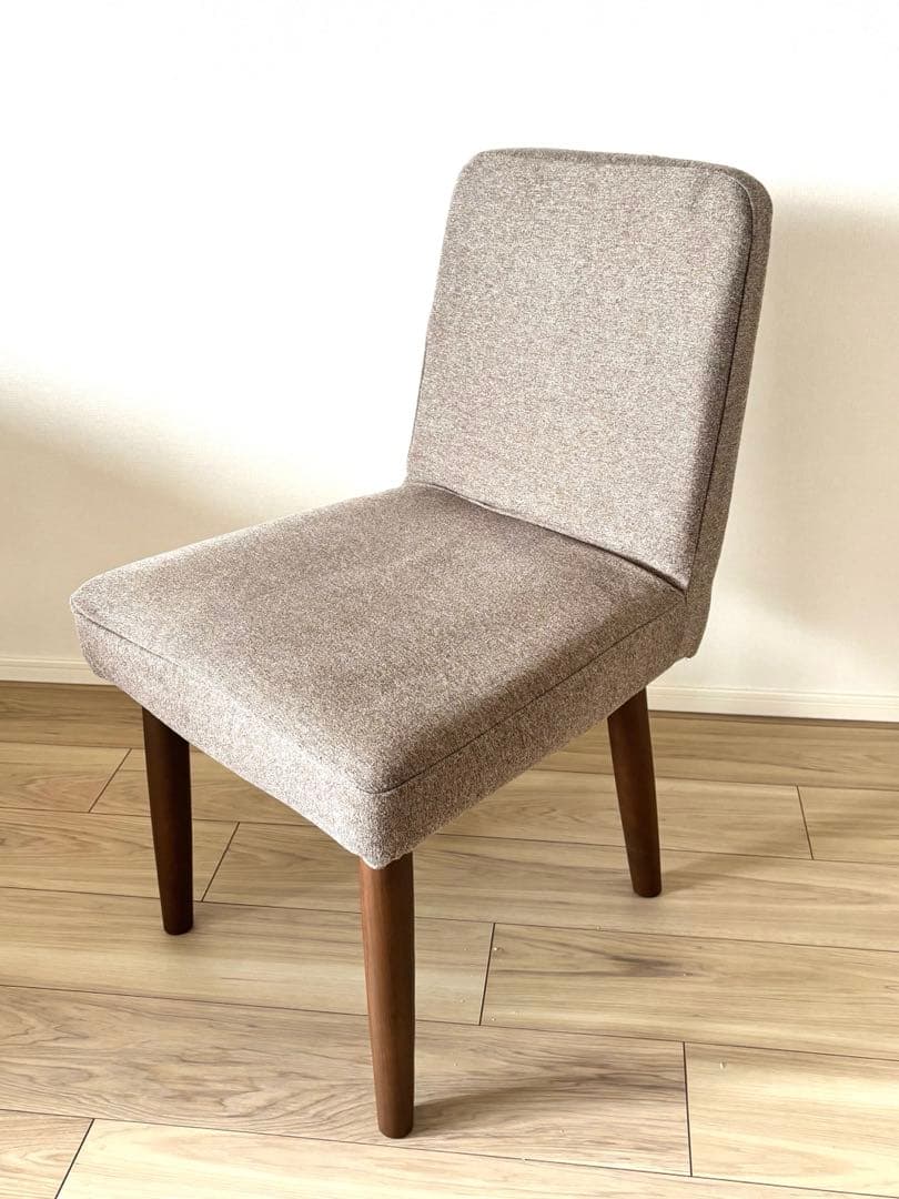 【2月までの期間限定！】ライトベージュチェア