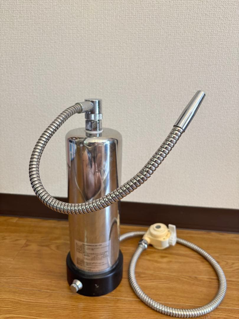 WATER LIFE 浄水器 ステンレス製 ホース付き
