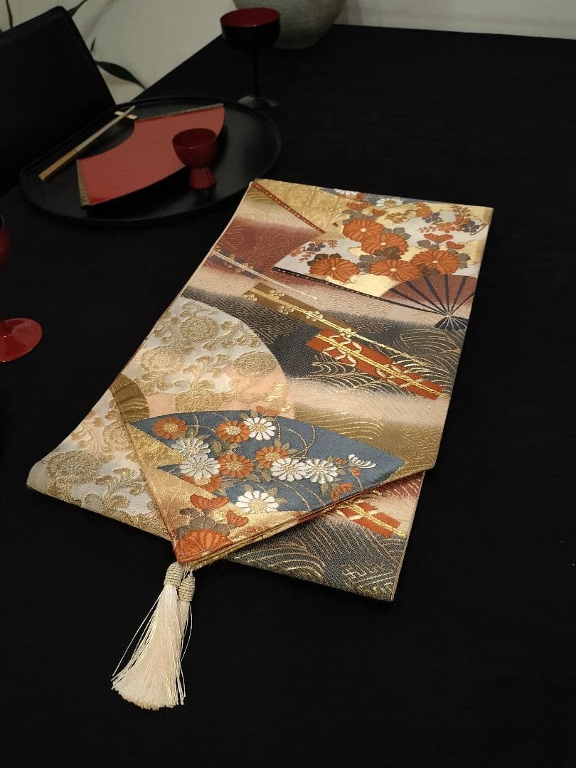 A939高級‼️逸品‼️ひな祭り‼️扇子‼️2m13cm