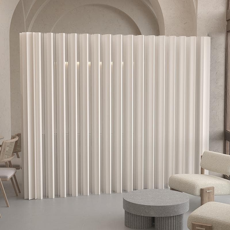 パーテーション間仕切り折り畳み式高さ2.2ｍ長さ1-2ｍ組立不要ついたて目隠し