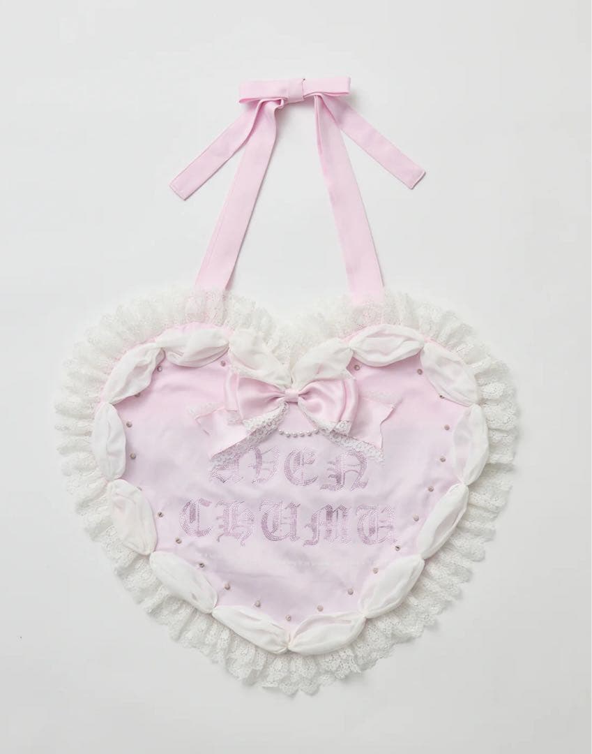 バッグ AVENCHUMU Love heart's cake totebag pink