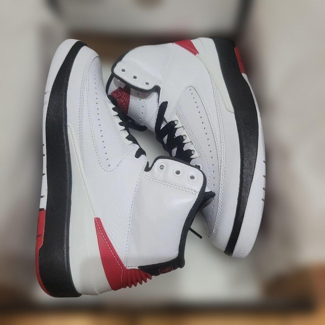 Air Jordan 2 Retro GS　ホワイト/レッド 5Y　23.5cm
