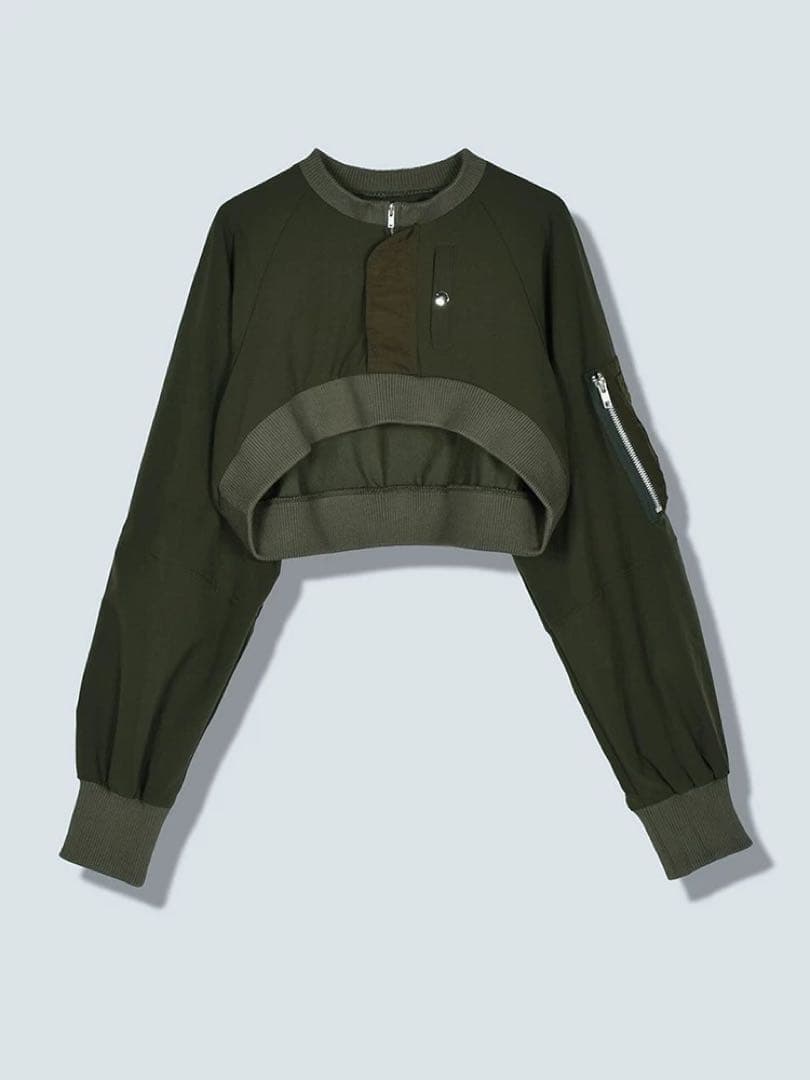 OMMO オーエムエムオー MA-1 DOCKING JK TOP カーキ