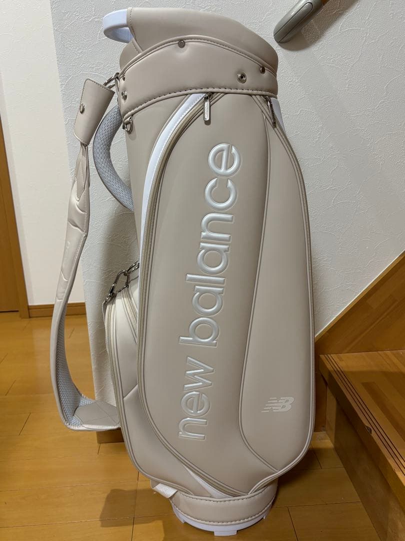new balance ゴルフバッグ ベージュ