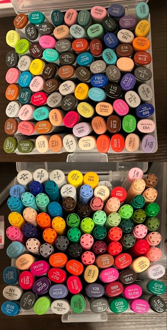 【美品＆中古品】コピック本体169本+インク11本まとめ売り