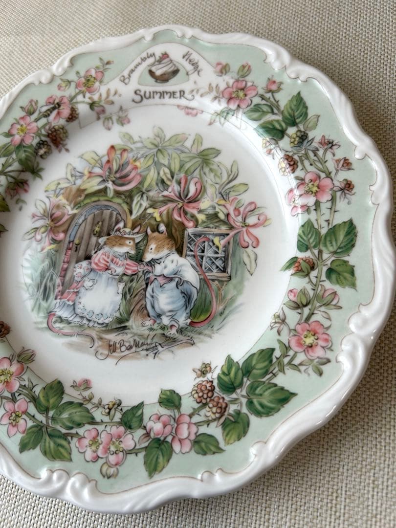 【美品】ロイヤルダルトン　Seasons Collection 春・夏2枚セット