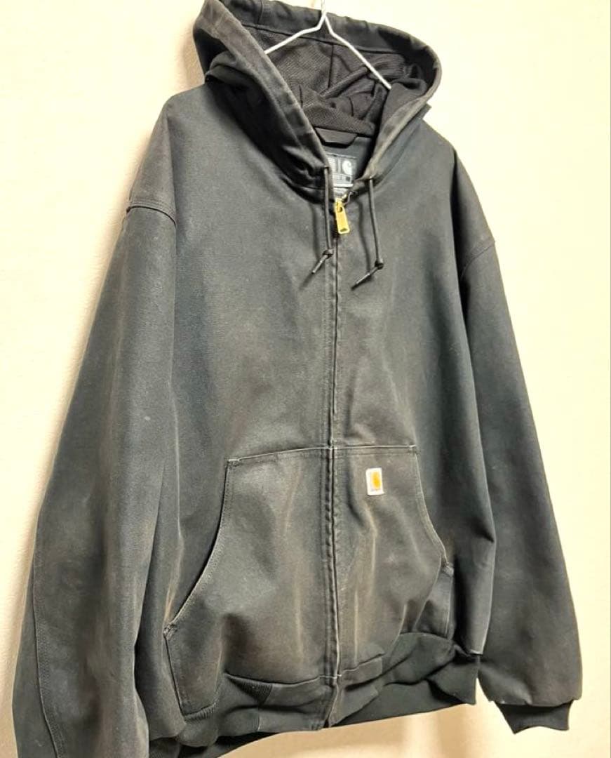 [送料無料] 大人気Carhartt アクティブジャケットXL ブラック