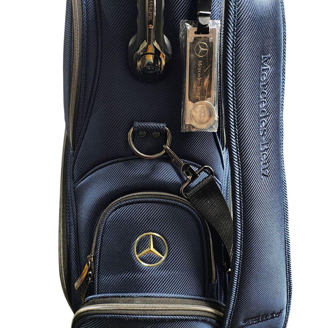 【限界価格極美品】メルセデスベンツ タイトリスト ゴルフバッグ　ネームタグ未使用