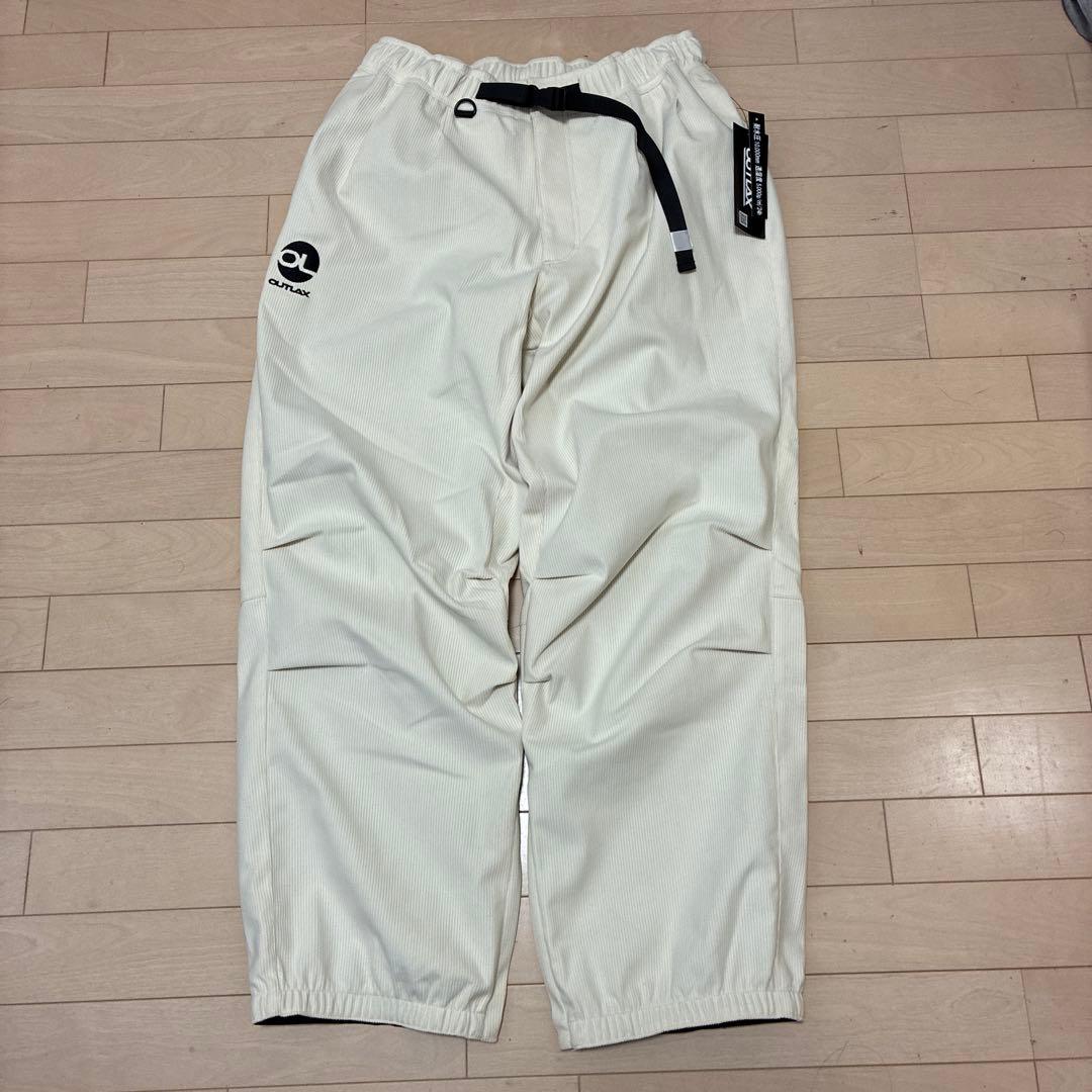 【新品】OUTLAX スノーボードウェア XL コーデュロイPANTSのみ