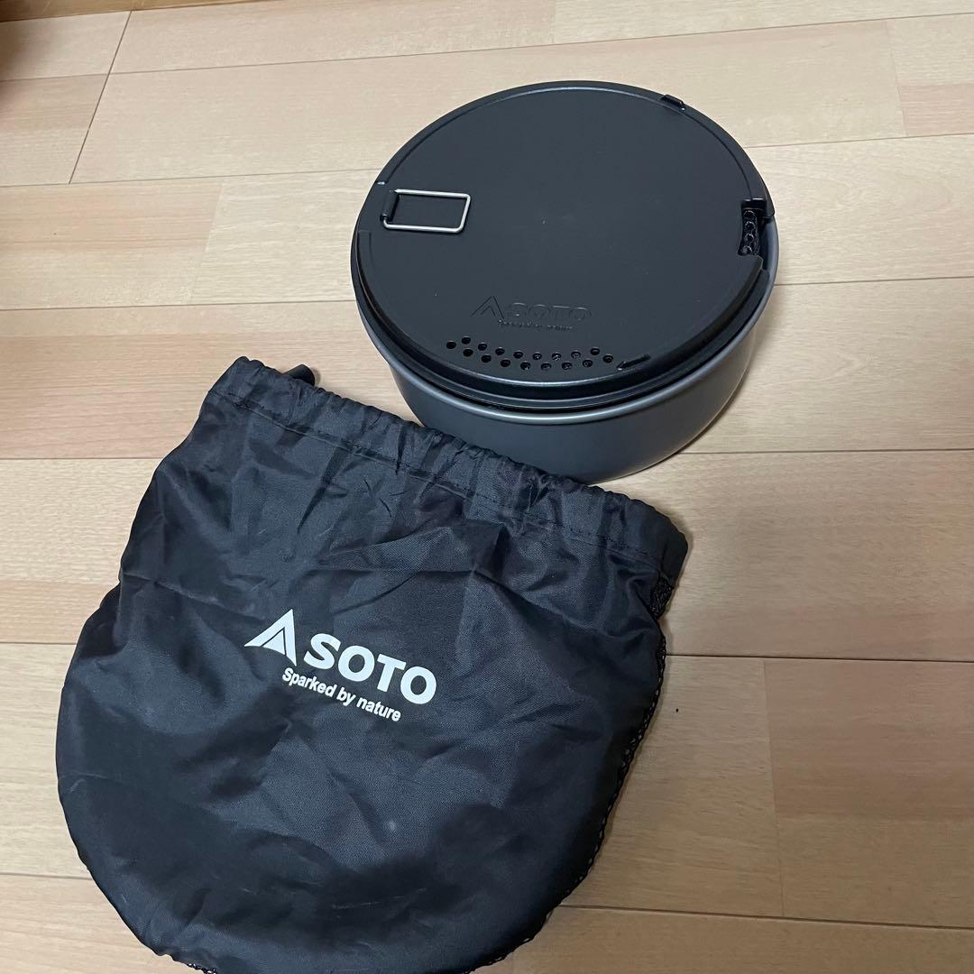 【美品】SOTO「ナビゲータークックシステム」+「マイクロレギュレーター付」