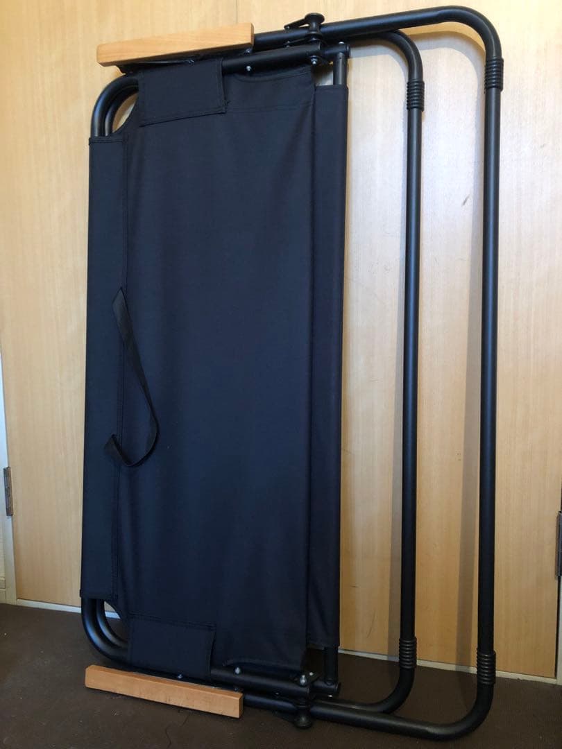 『ダブル折りたたみチェア』スチールフレーム／フランネル