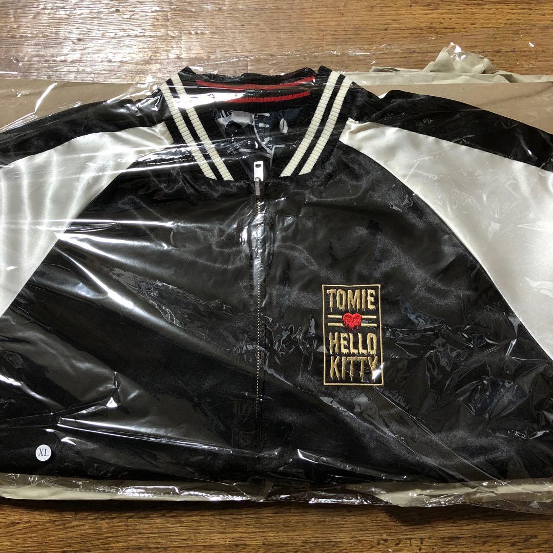 伊藤潤二×サンリオキャラクターズ スカジャン ギャル富江×ハローキティ XL