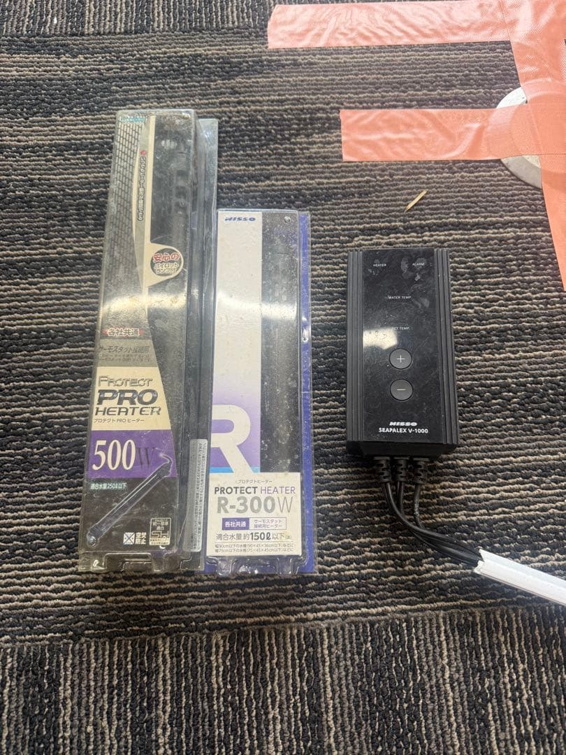 NISSO SEAPLEX V-1000 ヒーター 500Wと300w