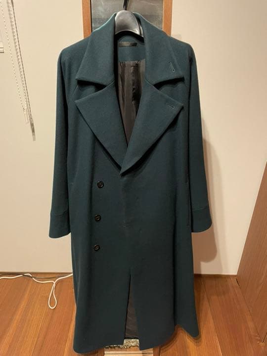 ジャケット・アウター JUHA BELTED OVER COAT green 20AW