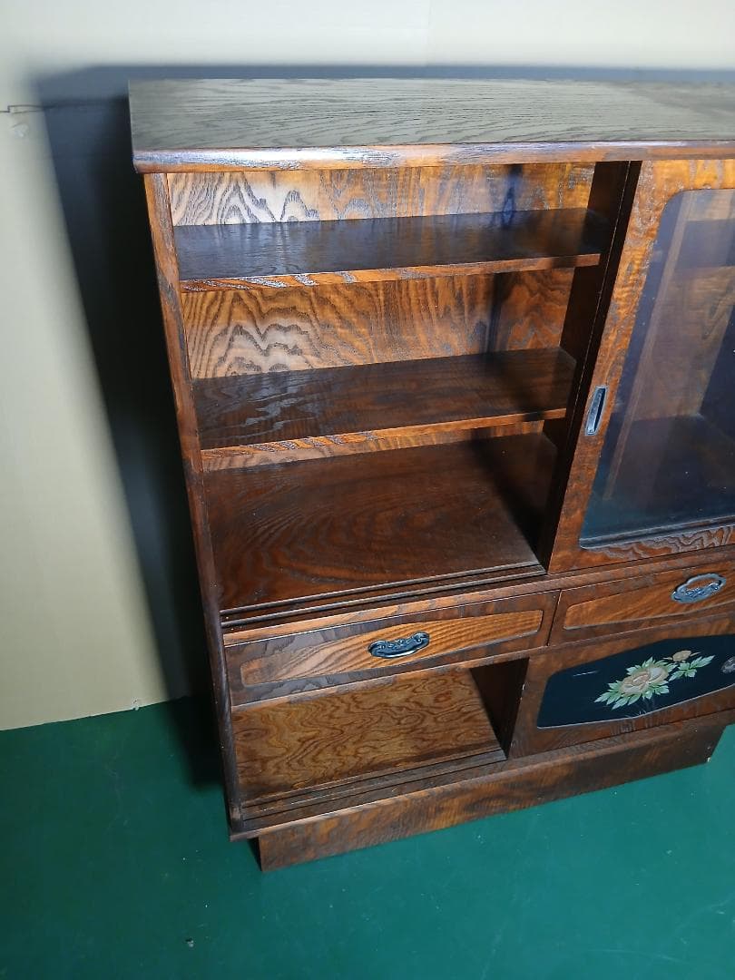 レトロ　和箪笥　食器棚　アンティーク家具　古家具