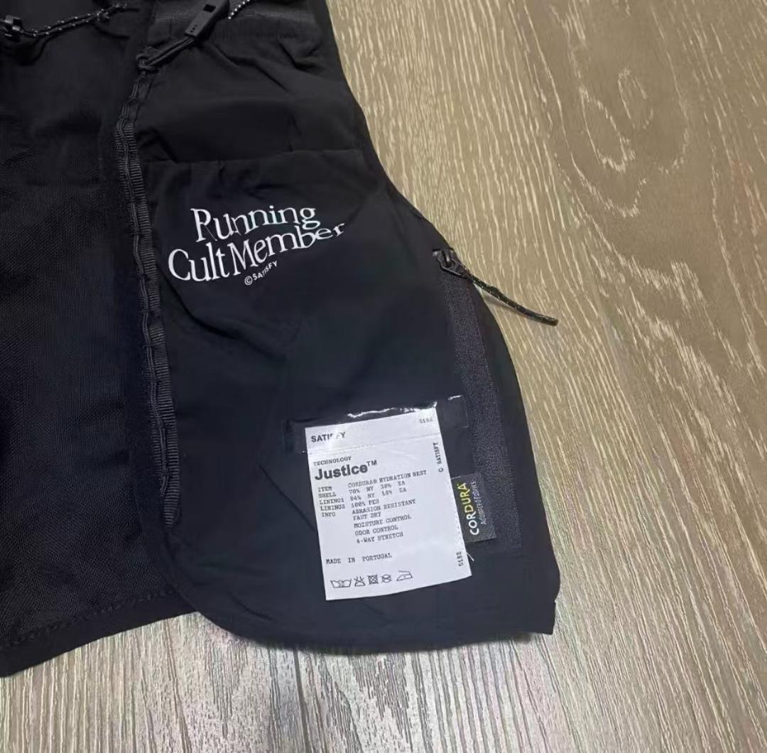 SATISFY ランニング カルトメンバー フィッシングベスト