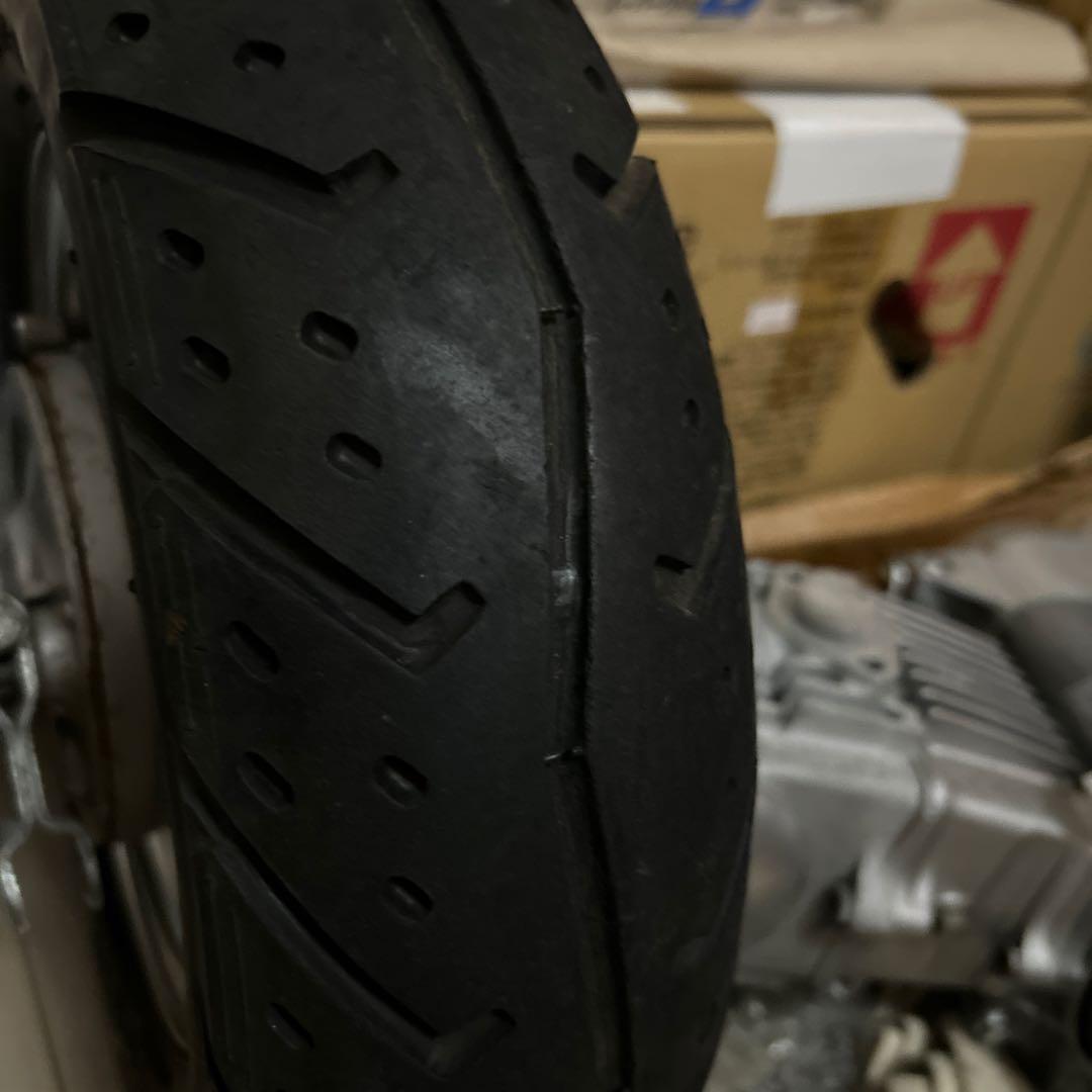 モンキー、ゴリラタイヤ前後ホイールセットハブ付き８インチ