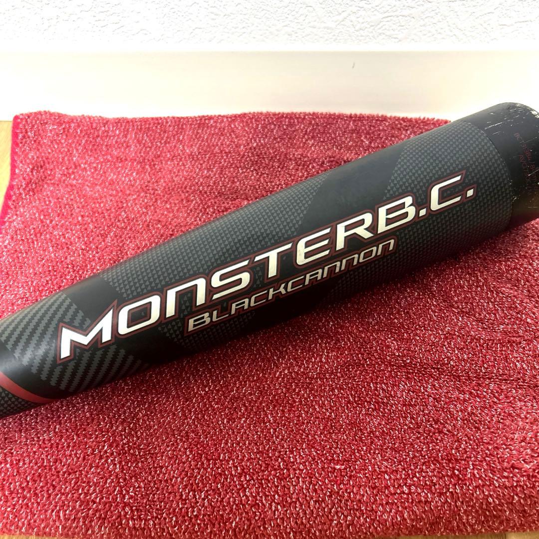 モンスターブラックキャノン 軟式バット 84cm 730g ミドルバランス
