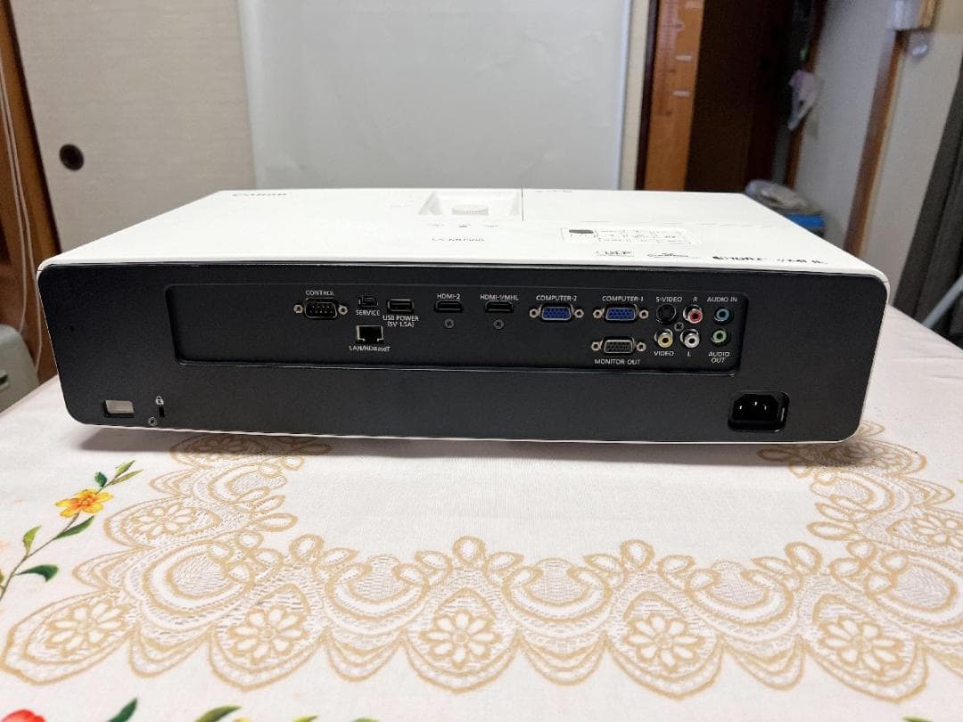 CANON パワープロジェクター 5000lm LX-MU500 106時間