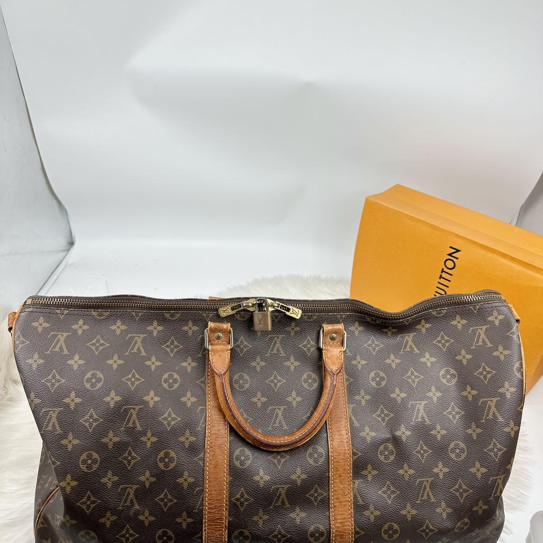 ルイヴィトン　モノグラム　キーポル55 バンドリエール