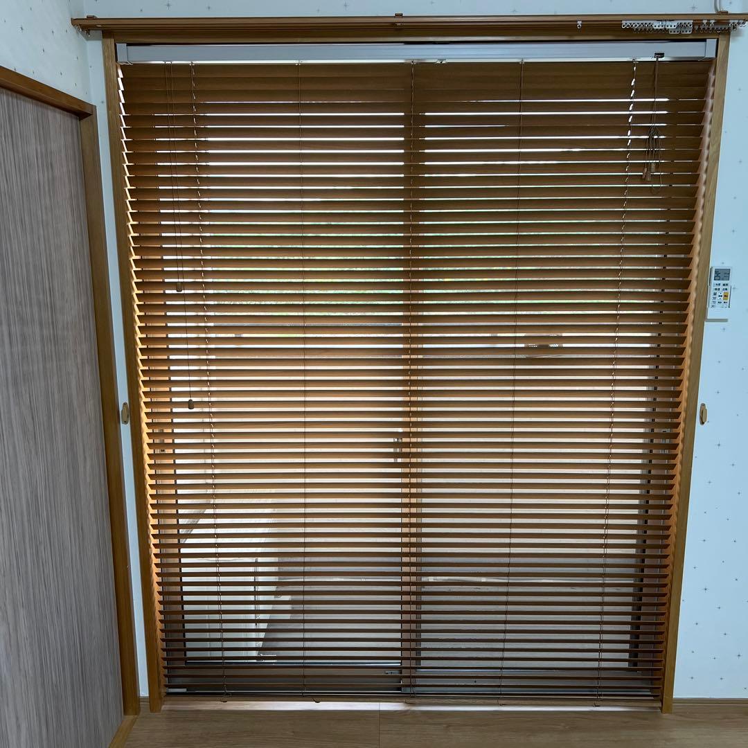 木製 ウッドブラインド 幅158×丈200cm