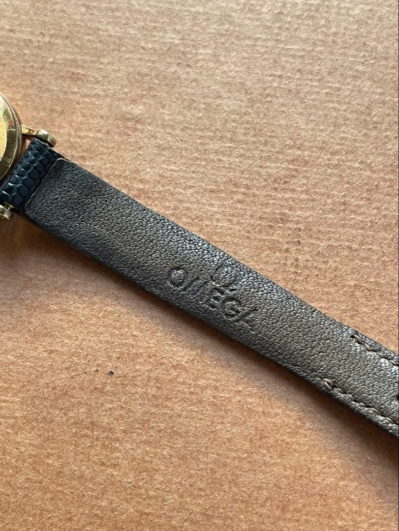 オメガ 14金無垢 レディース クオーツ 稼動