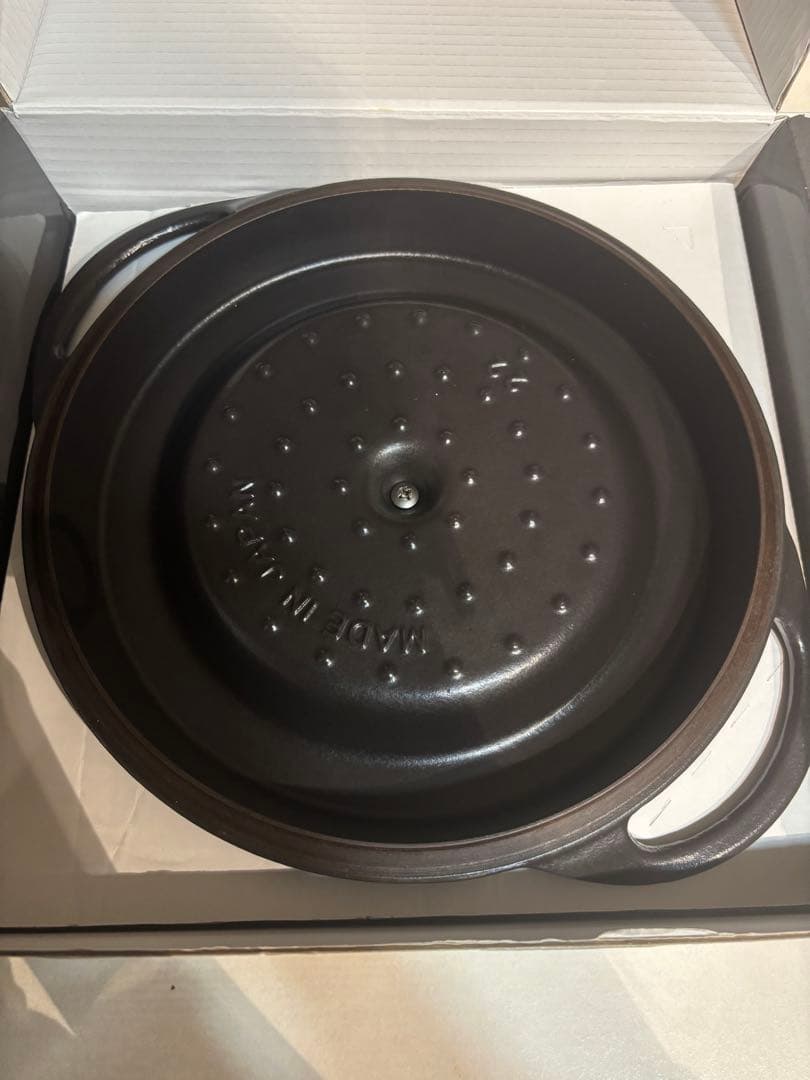 【中古】VERMICULAR オーブンポット 22cm ブラック