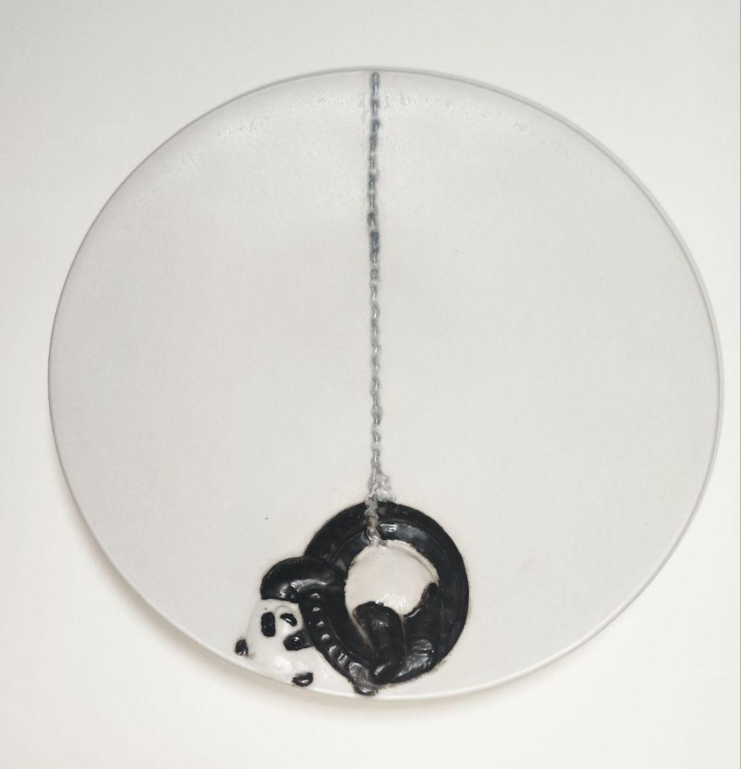 うつわやみたす　皿　パンダ