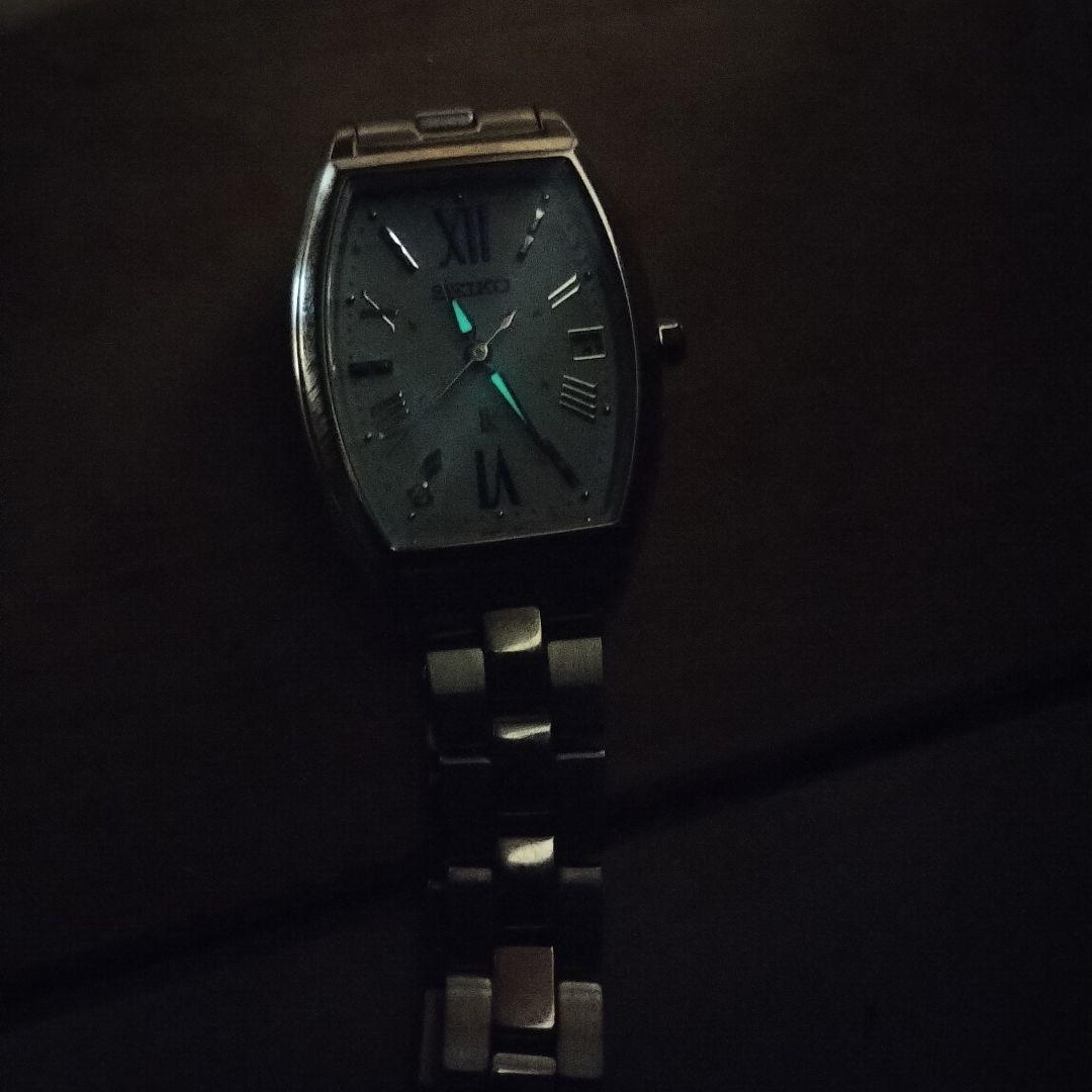 未使用！ピカピカ！SEIKOセイコーLUKIAルキア白蝶貝LadyDiamond