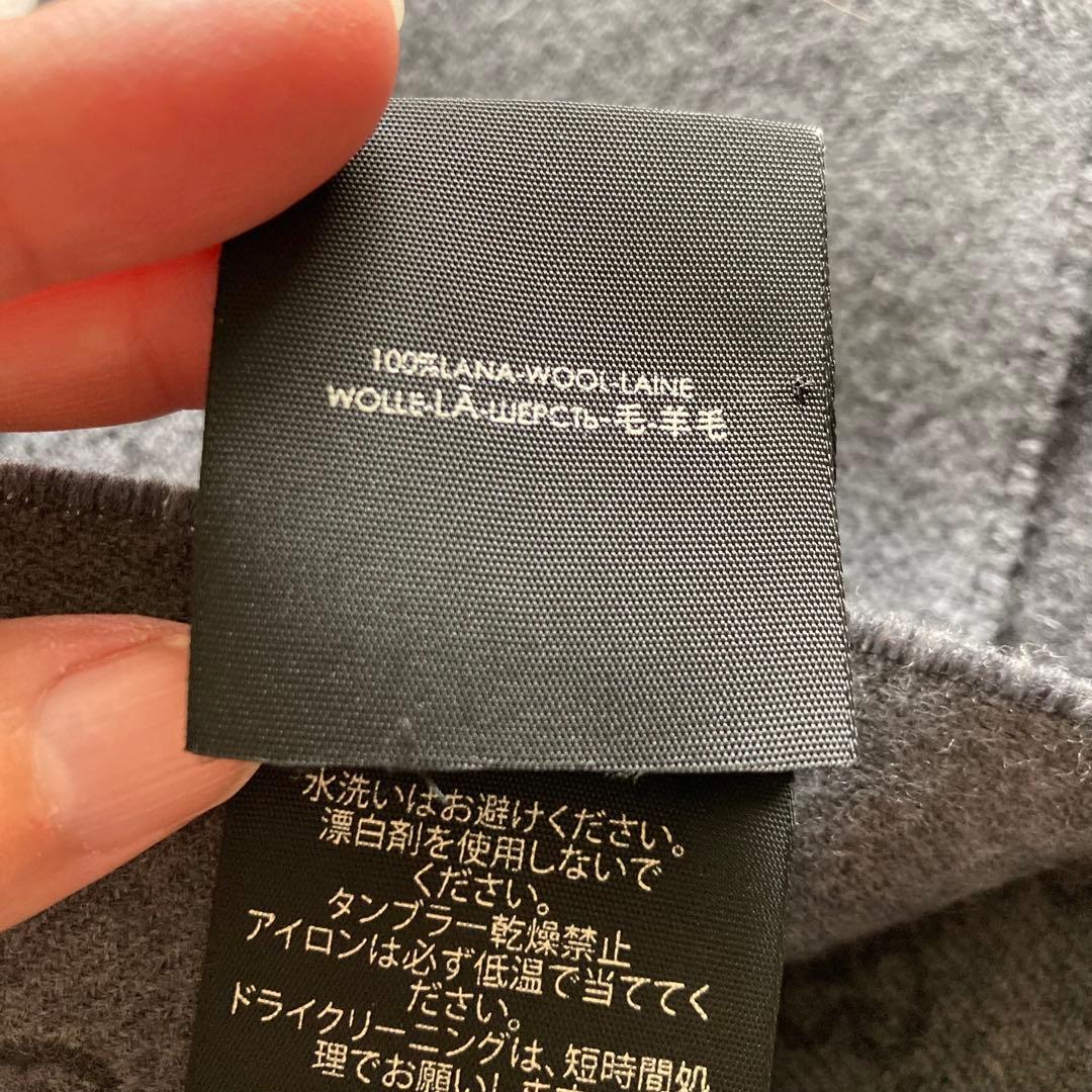 グッチ GUCCI ストール マフラー GG柄 グレー ウール100%