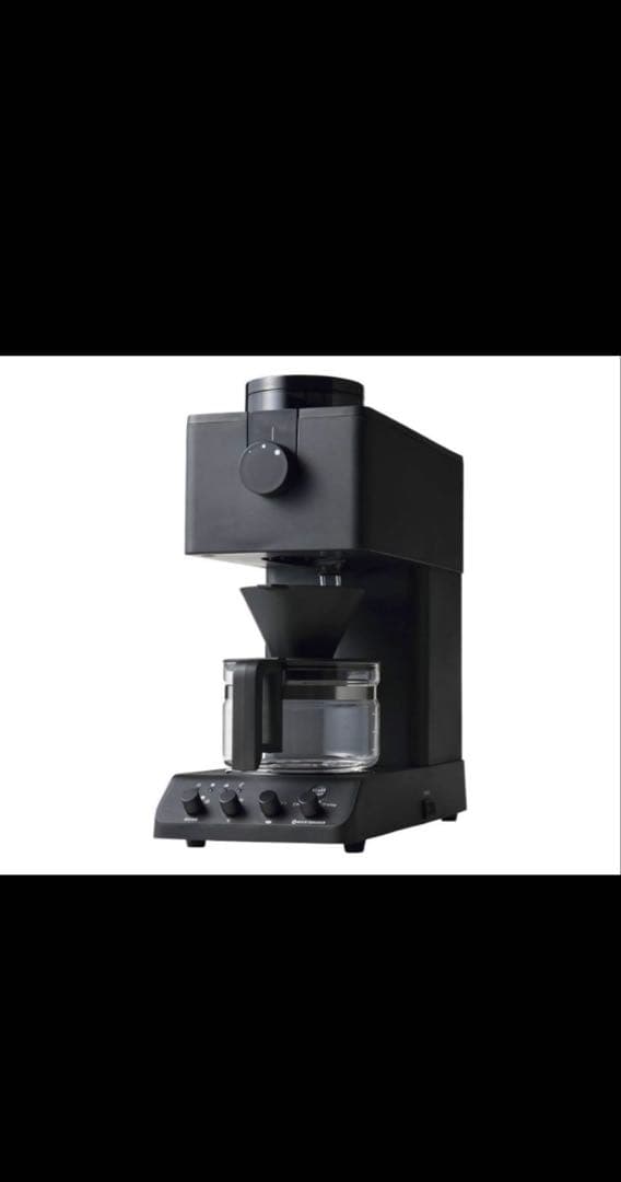 ツインバード コーヒーメーカー 全自動 ブラック 黒 CM-D457B