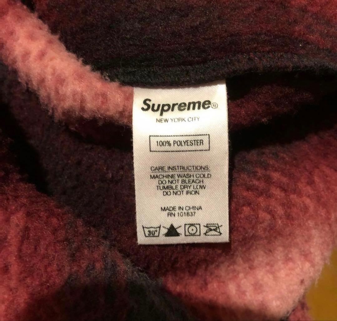 トップス Supreme Shadow Plaid Fleece Shirt
