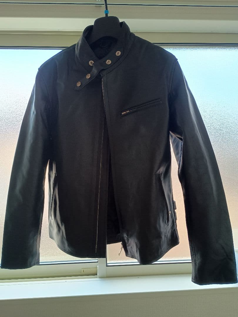 mitsuruis　黒レザージャケット
