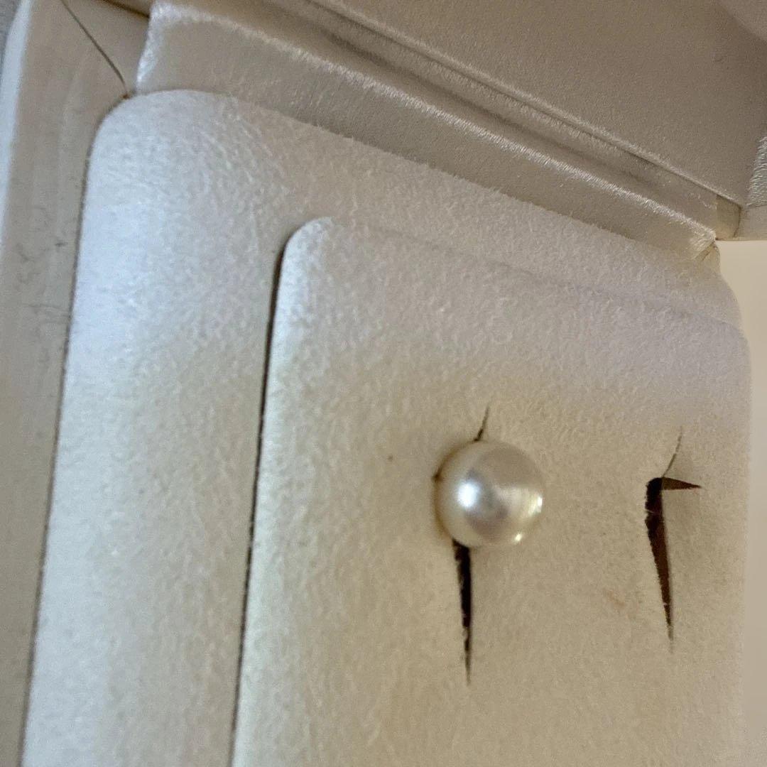 ミキモトパール　9ミリアップピアス