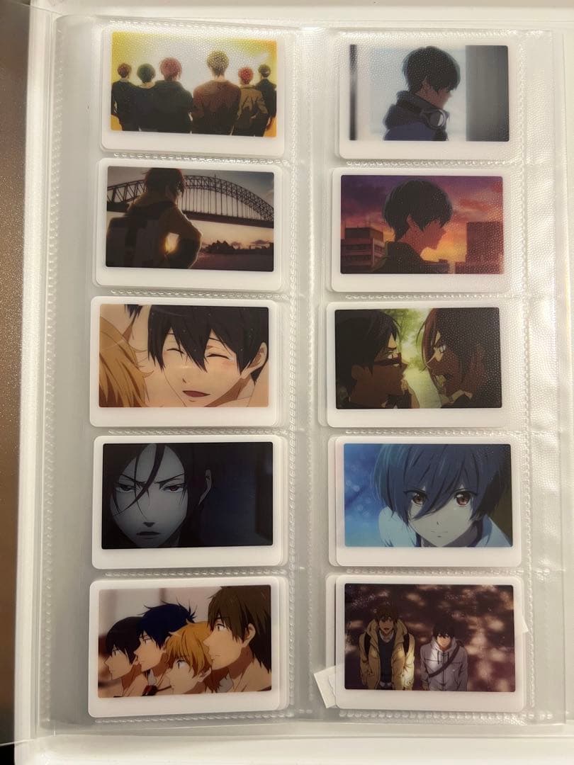 【170枚まとめ売り】Free! ミニフォトカード、クリアカード